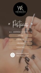 Historia de Instagram promoción salón de belleza elegante negro.zip – 3